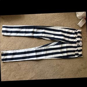 J.W. ANDERSON x Topshop striped jeans